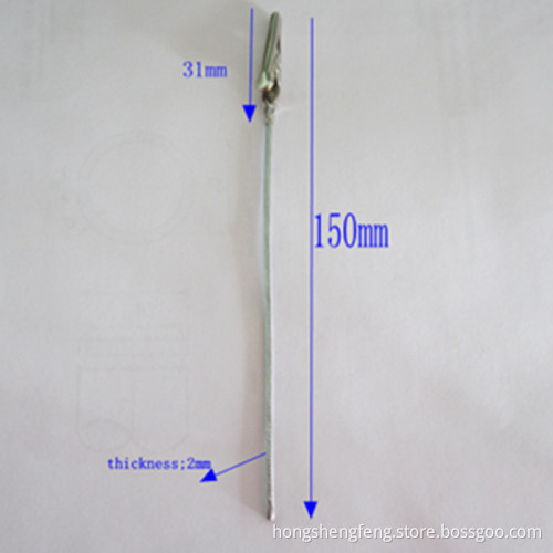 Metal Wire Alligator Clip with 150mm Length